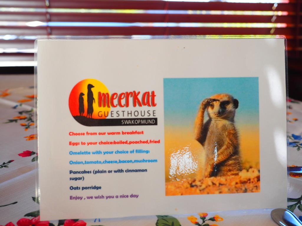סווקופמונד Meerkat Guesthouse מראה חיצוני תמונה